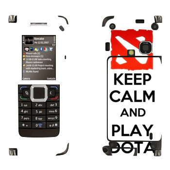   «Keep calm and Play DOTA»   Nokia E90