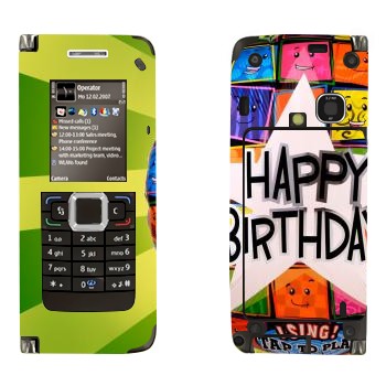   «  Happy birthday»   Nokia E90