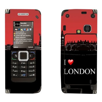   «I love London»   Nokia E90