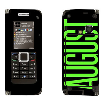   «August»   Nokia E90