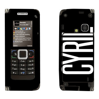   «Cyril»   Nokia E90