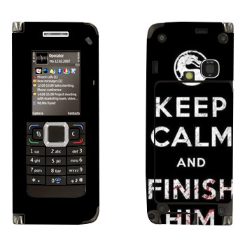   «Keep calm and Finish him Mortal Kombat»   Nokia E90