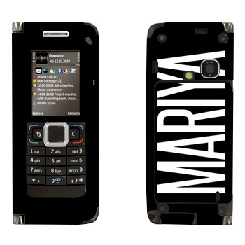   «Mariya»   Nokia E90