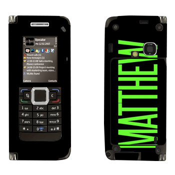   «Matthew»   Nokia E90