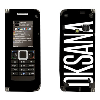   «Oksana»   Nokia E90