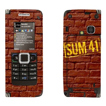   «- Sum 41»   Nokia E90