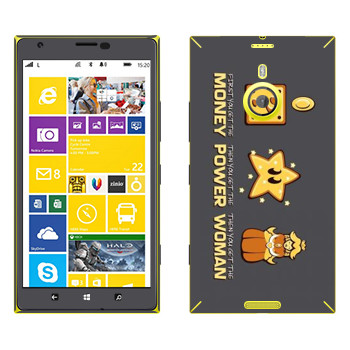   «Super Mario : Money, power, woman»   Nokia Lumia 1520