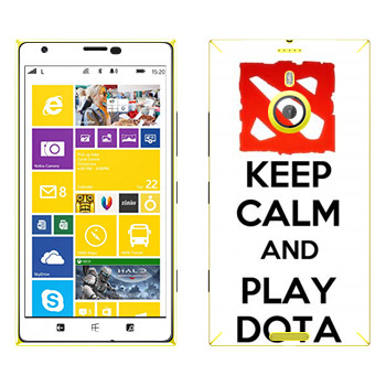   «Keep calm and Play DOTA»   Nokia Lumia 1520