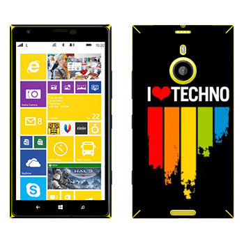   «I love techno»   Nokia Lumia 1520