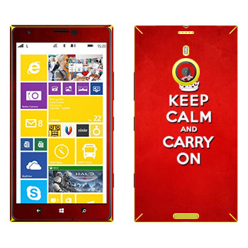   «Keep calm and carry on - »   Nokia Lumia 1520