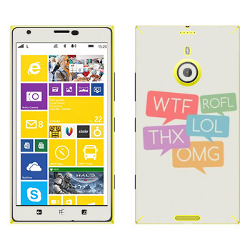   «WTF, ROFL, THX, LOL, OMG»   Nokia Lumia 1520