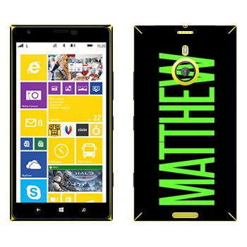   «Matthew»   Nokia Lumia 1520