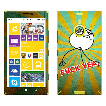   «Fuck yea»   Nokia Lumia 1520