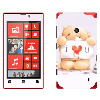   «  - I love You»   Nokia Lumia 520