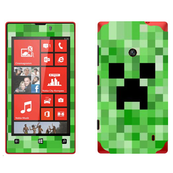   «Creeper face - Minecraft»   Nokia Lumia 520