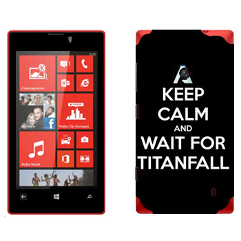   «Keep Calm and Wait For Titanfall»   Nokia Lumia 520