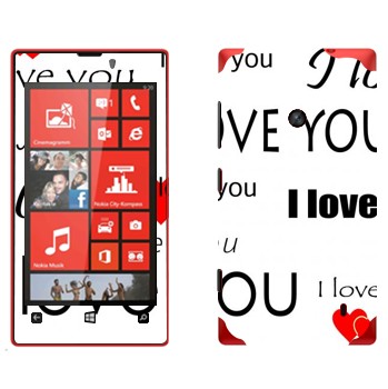   «I Love You -   »   Nokia Lumia 520