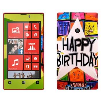   «  Happy birthday»   Nokia Lumia 520