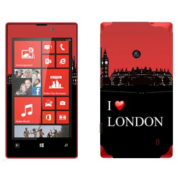  «I love London»   Nokia Lumia 520