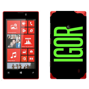   «Igor»   Nokia Lumia 520