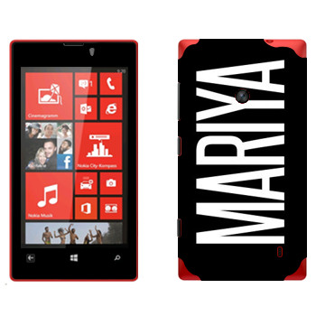   «Mariya»   Nokia Lumia 520