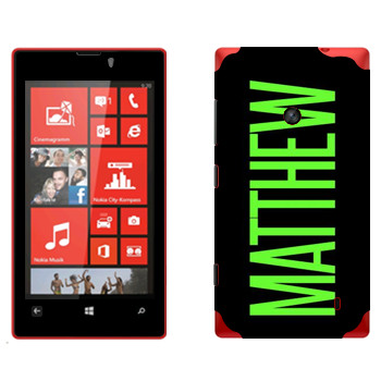   «Matthew»   Nokia Lumia 520