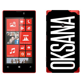   «Oksana»   Nokia Lumia 520