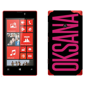   «Oksana»   Nokia Lumia 520