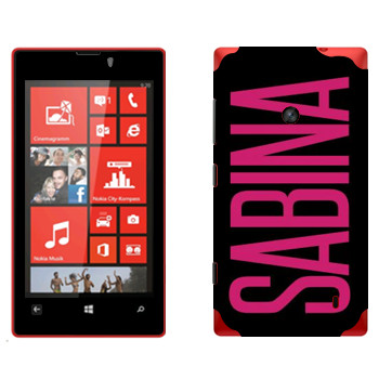   «Sabina»   Nokia Lumia 520
