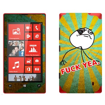   «Fuck yea»   Nokia Lumia 520