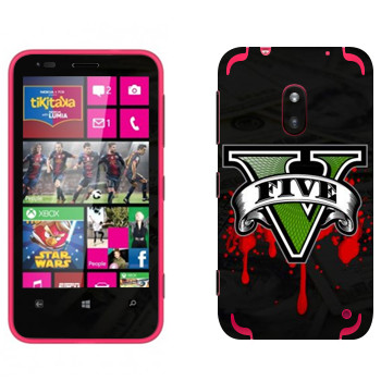   «GTA 5 - logo blood»   Nokia Lumia 620