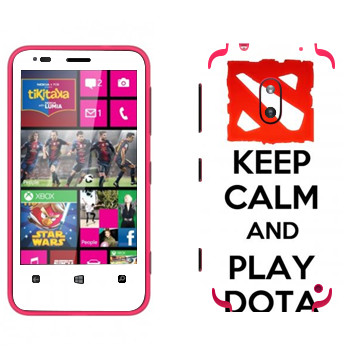   «Keep calm and Play DOTA»   Nokia Lumia 620