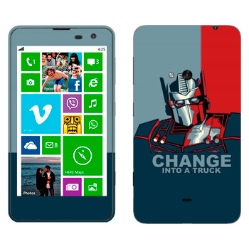   « : Change into a truck»   Nokia Lumia 625