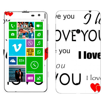   «I Love You -   »   Nokia Lumia 625