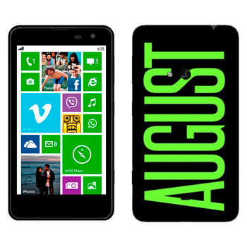   «August»   Nokia Lumia 625