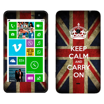   «Keep calm and carry on»   Nokia Lumia 625