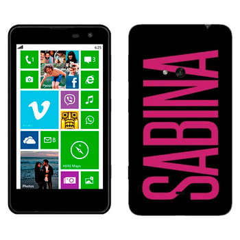  «Sabina»   Nokia Lumia 625