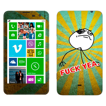   «Fuck yea»   Nokia Lumia 625