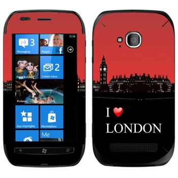  «I love London»   Nokia Lumia 710