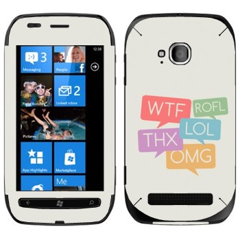   «WTF, ROFL, THX, LOL, OMG»   Nokia Lumia 710