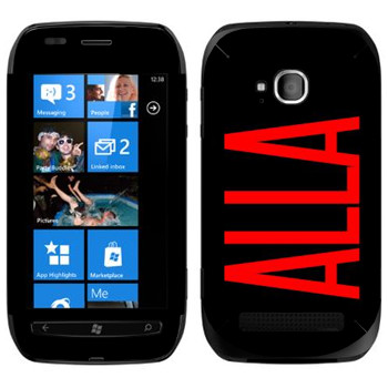   «Alla»   Nokia Lumia 710