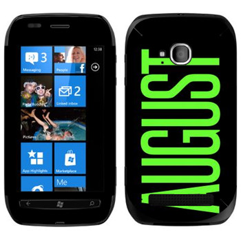   «August»   Nokia Lumia 710