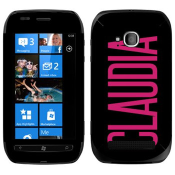   «Claudia»   Nokia Lumia 710