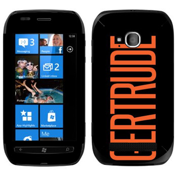   «Gertrude»   Nokia Lumia 710