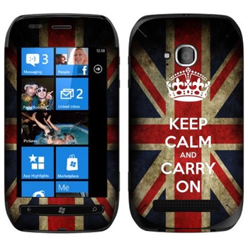   «Keep calm and carry on»   Nokia Lumia 710