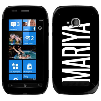   «Mariya»   Nokia Lumia 710