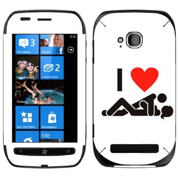   « I love sex»   Nokia Lumia 710