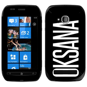   «Oksana»   Nokia Lumia 710