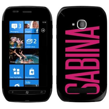   «Sabina»   Nokia Lumia 710