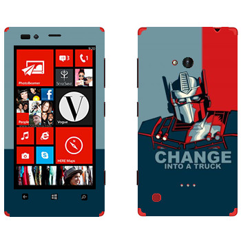   « : Change into a truck»   Nokia Lumia 720